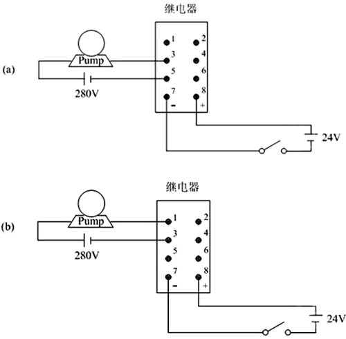 繼電器電路圖 原理圖 接線(xiàn)圖